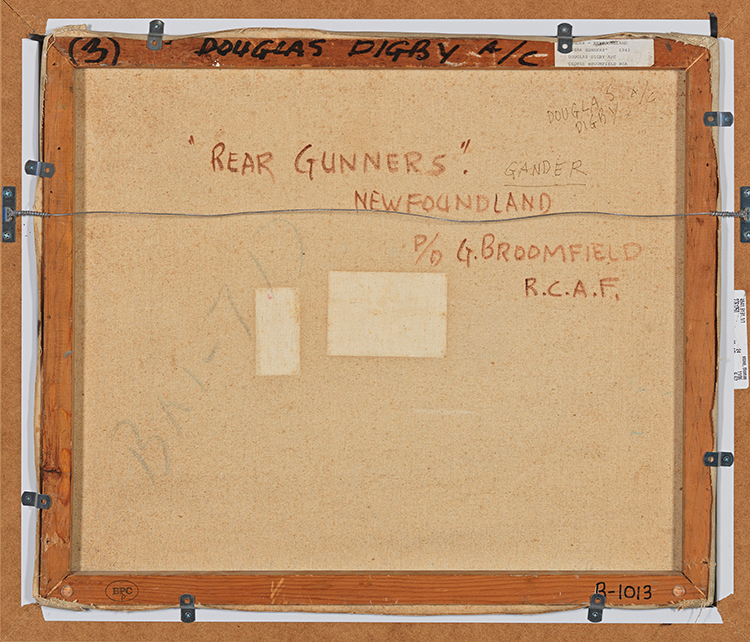 Rear Gunners, Gander, Newfoundland par Adolphus George Broomfield
