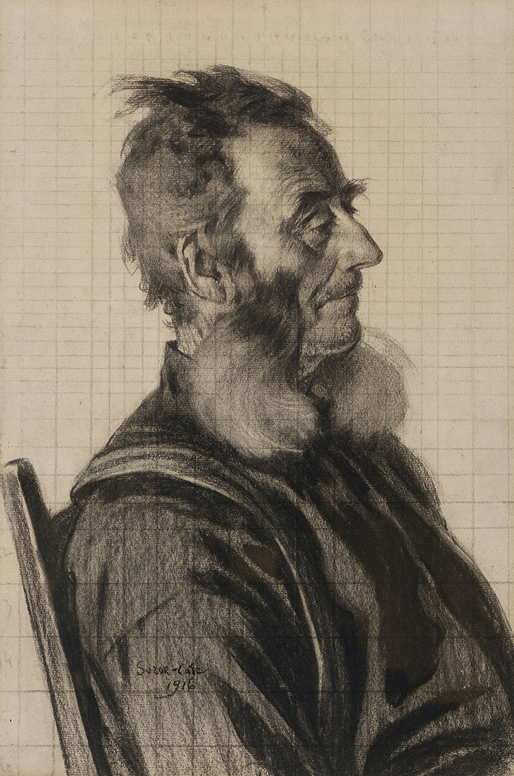 Portrait of Jean-Baptiste Cholette by Marc-Aurèle de Foy Suzor-Coté