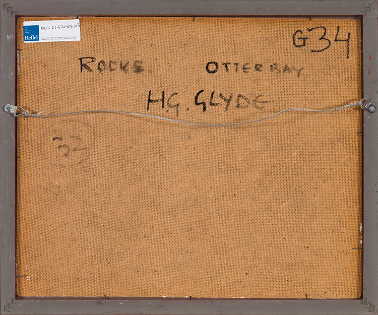 Rocks, Otter Bay par Henry George Glyde