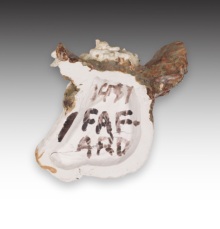 Cow Head by Joseph Hector Yvon (Joe) Fafard