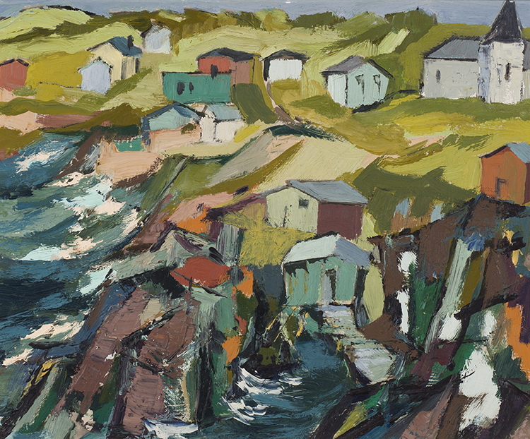 Hibbs Cove, Newfoundland by Henri Leopold Masson