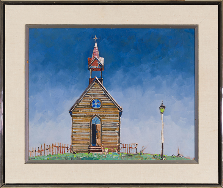 The O'Keefe Church, near Vernon, B.C. par Robert Genn