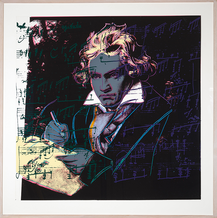 Beethoven (F.S.II.393) by Andy Warhol