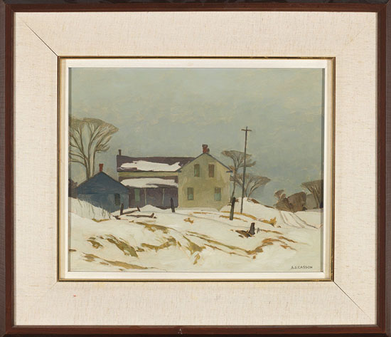 Farmhouse in the Albion Hills by Alfred Joseph (A.J.) Casson
