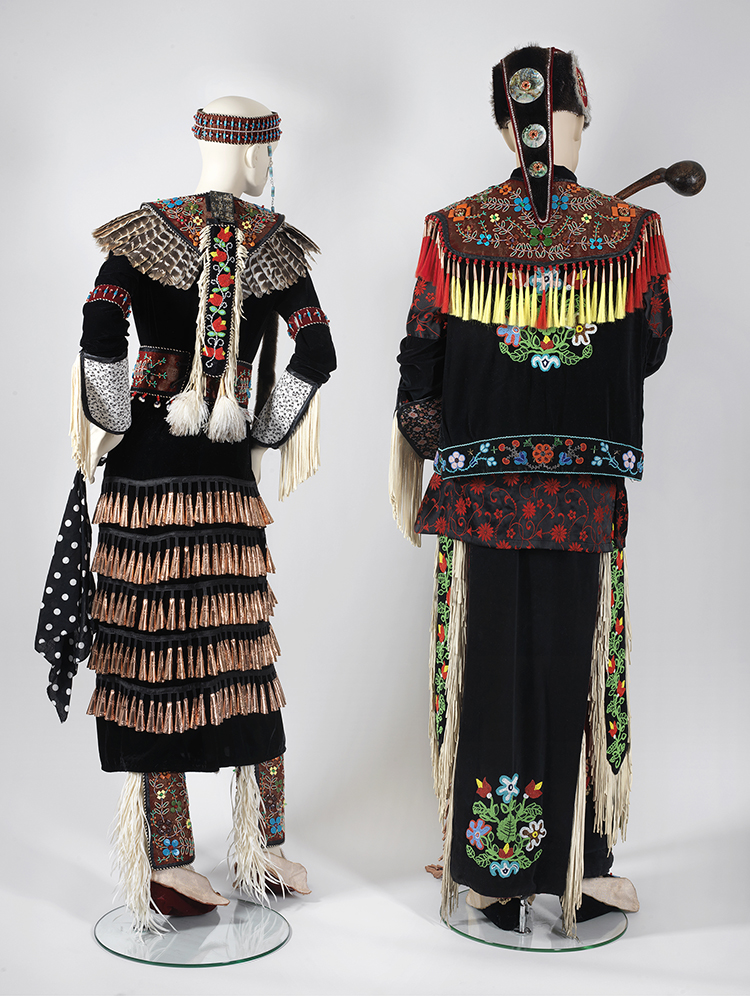 Mino-bimaadiziwin (The Way of Good Life) -  Men and Women’s Regalia Suite by Barry Ace