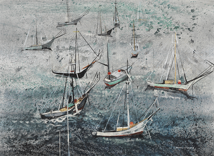 Sword Fishing Boats par Peter Haworth