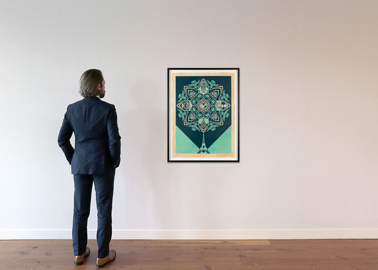 A Delicate Balance by Shepard Fairey