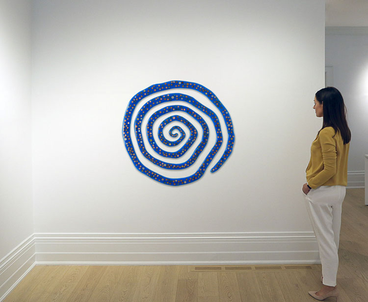 Blue Spiral by Alex Tedlie-Stursberg