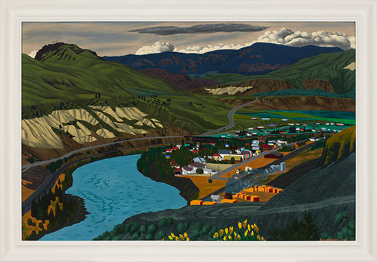 Ashcroft (On the Thompson River in Central BC) par Edward John (E.J.) Hughes