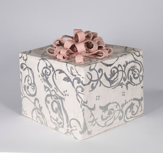 Ceramic Gift Box by Agatha (Gathie) Falk