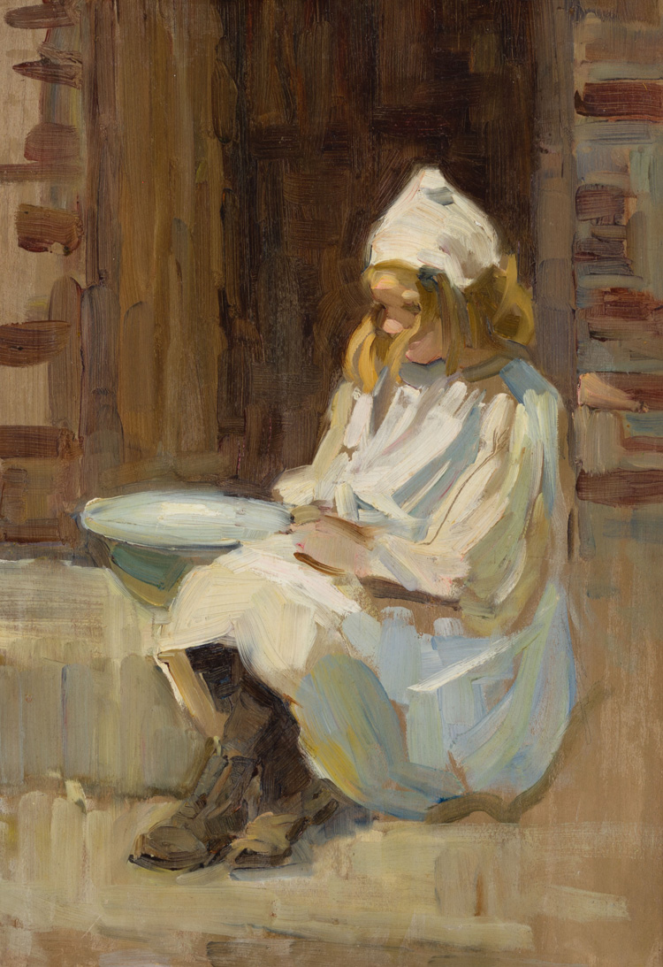 Girl with a Wash Bowl by Helen Galloway McNicoll