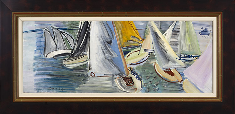 Départ des Régates à Cowes by Raoul Dufy