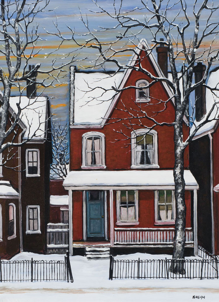 After the Snow (Parkdale) by John Kasyn