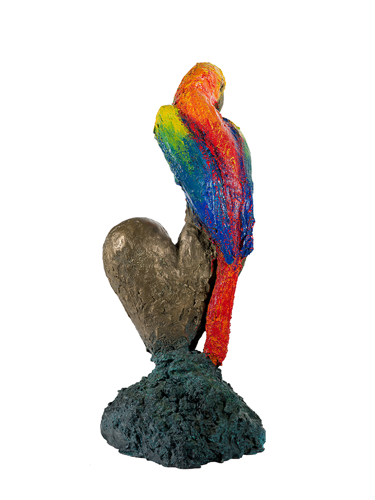 Smaller Parrot at Home by Jim Dine