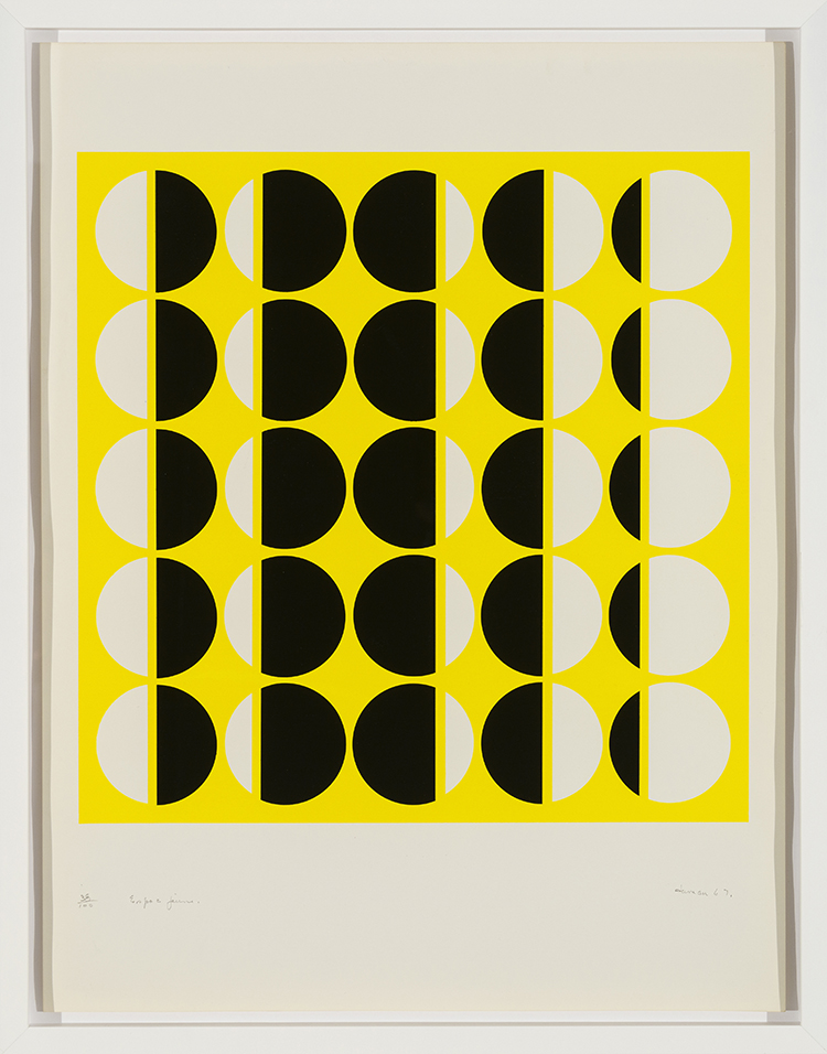 Espace jaune par Denis Juneau