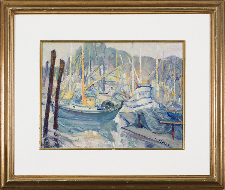 Fishing Boats, Montreal by Henrietta Mabel May
