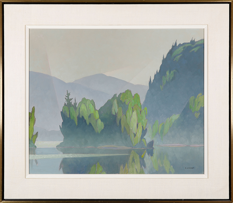 Early July Morning by Alfred Joseph (A.J.) Casson