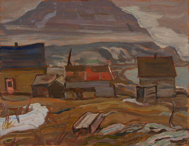 Gaspé / Georgian Bay (verso) par Alexander Young (A.Y.) Jackson
