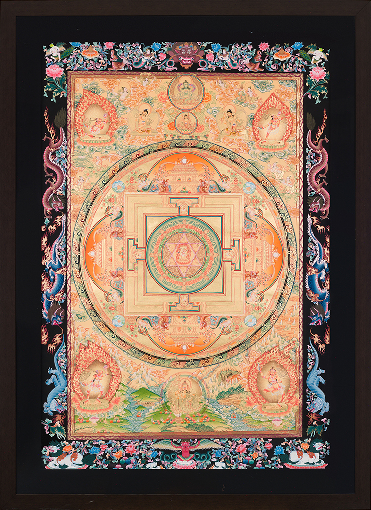 Mandala of Vajrayogini by Romio Shrestha