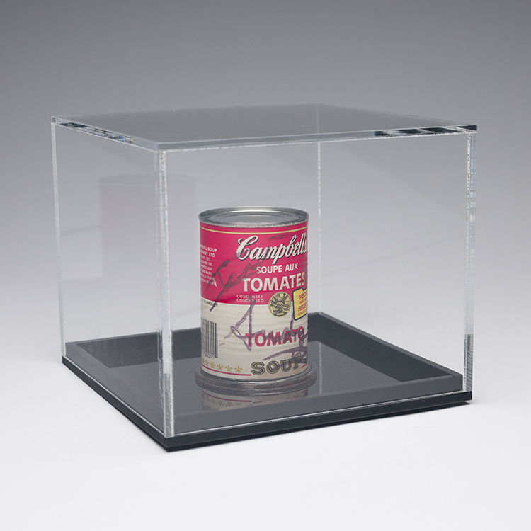 Autographed Campbell's Tomato Soup Can by Andy Warhol