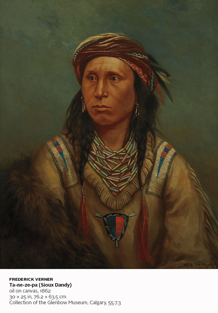 Brave of the Sioux Tribe par Frederick Arthur Verner