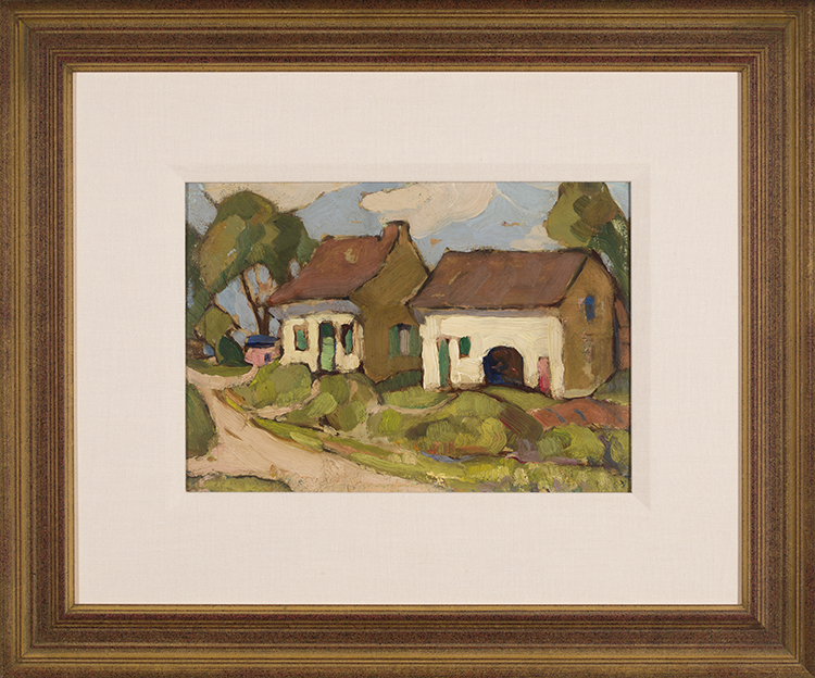 Houses on Upper Lachine Rd par Henrietta Mabel May