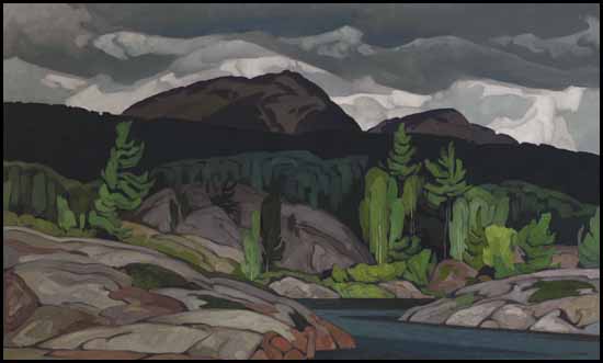 In the Cloche Hills by Alfred Joseph (A.J.) Casson
