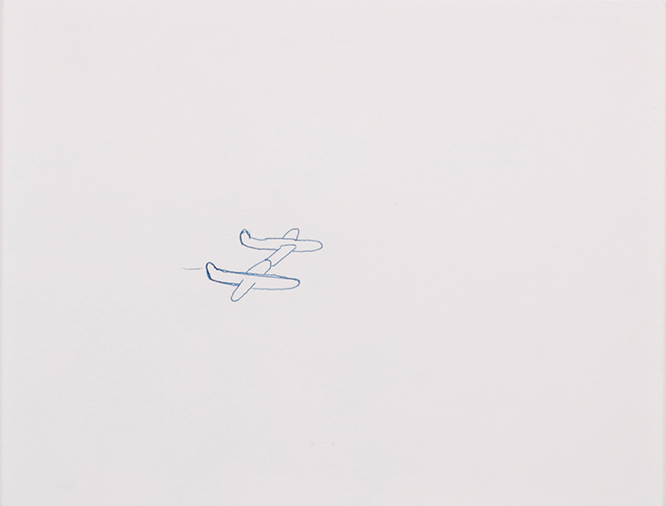 Untitled (2 planes) by Euan Macdonald