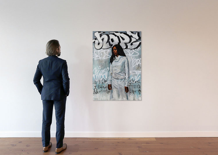 Woman in White - Hope by Tim Okamura