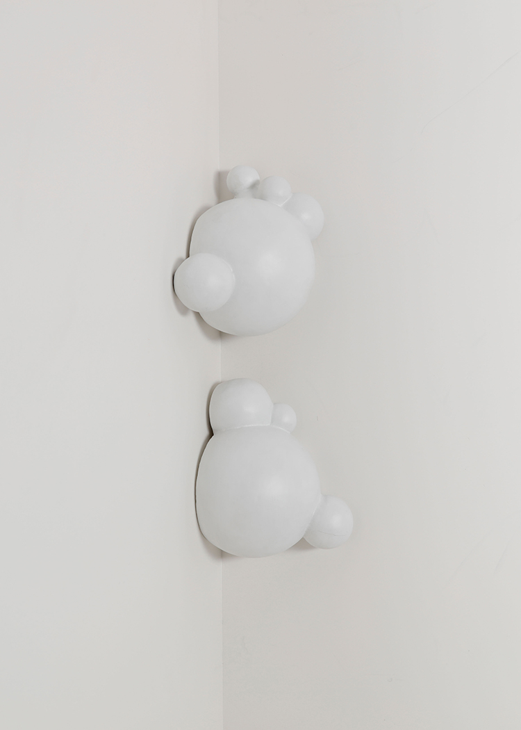 Snowballs (pair) by Holly Ward