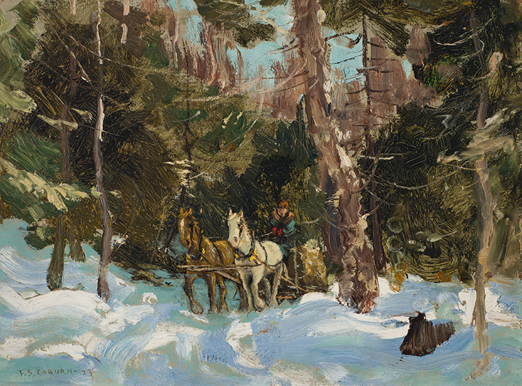 Winter Landscape by Frederick Simpson Coburn