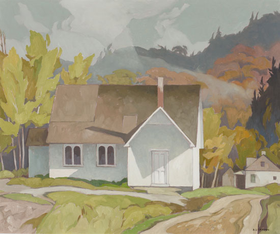 Little Church at Kilmar, Quebec by Alfred Joseph (A.J.) Casson