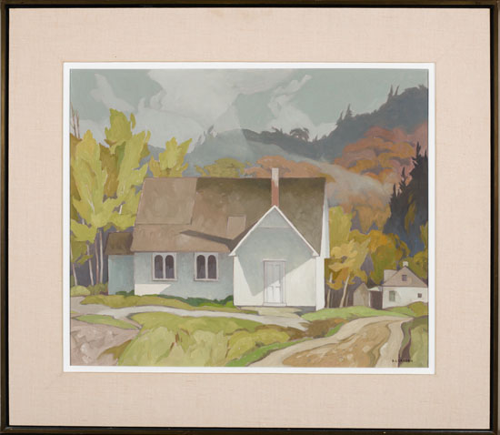 Little Church at Kilmar, Quebec par Alfred Joseph (A.J.) Casson