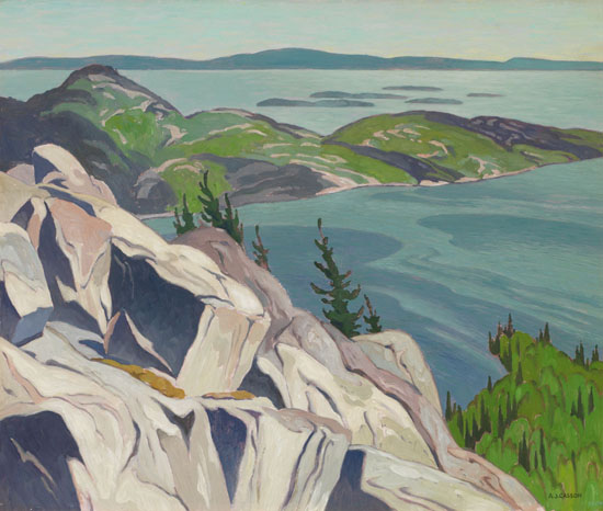 From the Heights, Baie Fine by Alfred Joseph (A.J.) Casson