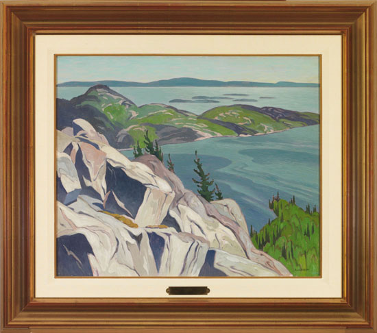 From the Heights, Baie Fine by Alfred Joseph (A.J.) Casson