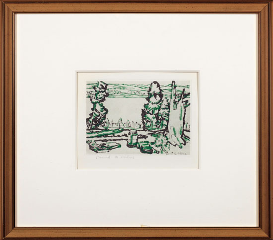 Painting Place par David Brown Milne