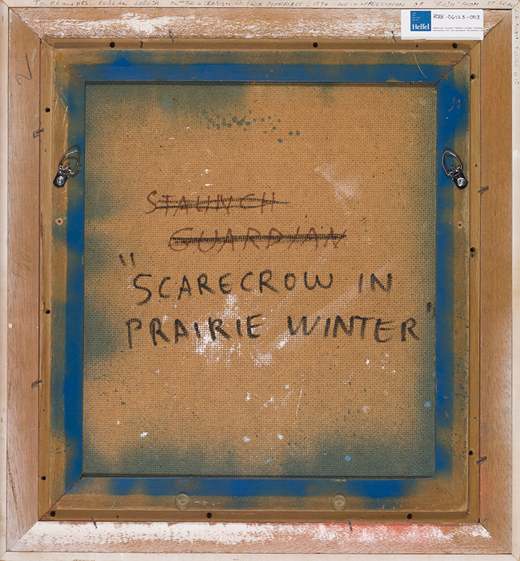 Scarecrow In Prairie Winter par William Kurelek