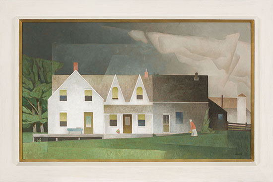 Farmhouse Near Wingle par Alfred Joseph (A.J.) Casson
