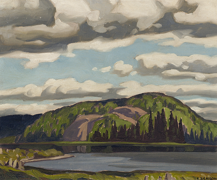 Lake of Two Rivers, Algonquin Park par Alfred Joseph (A.J.) Casson