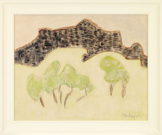 Old Mountain, Young Trees by Milton Avery