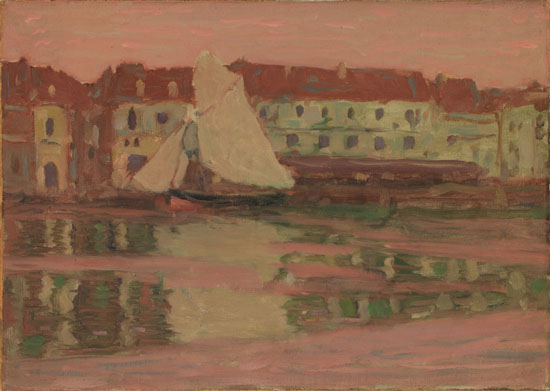 The Harbour at Dieppe by James Wilson Morrice