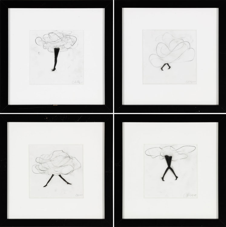 A Set of Four Drawings par Cathy Daley