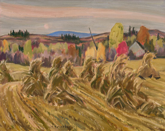 Autumn Evening, Gatineau by Alexander Young (A.Y.) Jackson