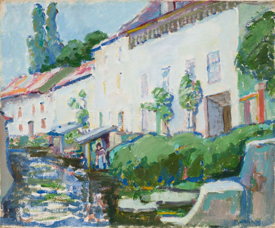 By the Canal, Crécy-en-Brie by Emily Carr