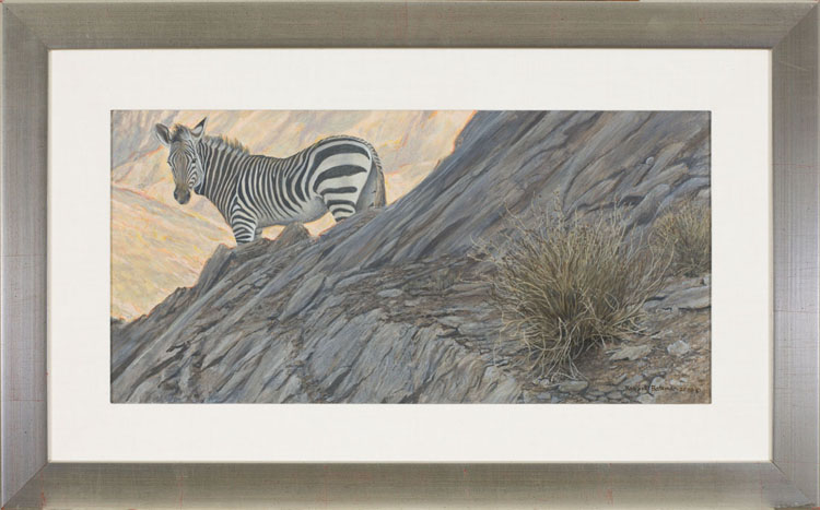 Zebra by Robert Bateman