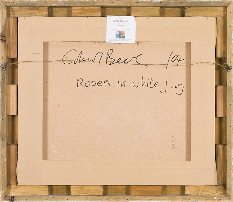 Roses in White Jug par Edward Beale