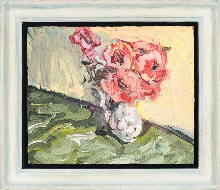 Roses in White Jug by Edward Beale
