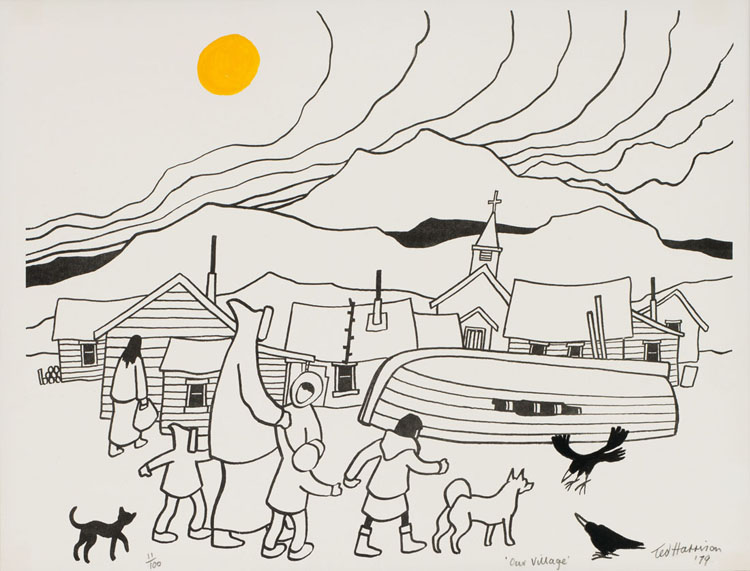 Our Village by Ted Harrison