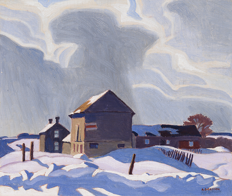 Storm Clouds by Alfred Joseph (A.J.) Casson