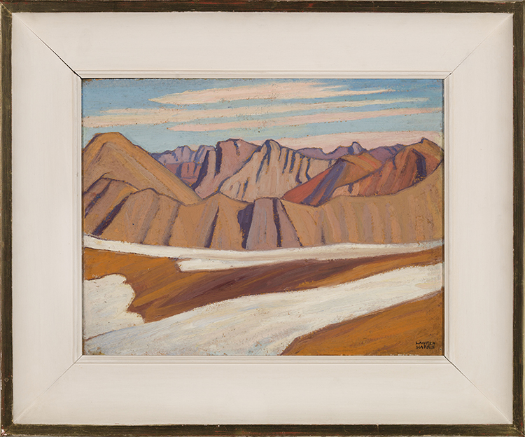 Colin Range, Rocky Mts., Rocky Mountain Sketch CXI par Lawren Stewart Harris